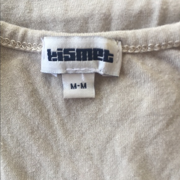 Cream bling tank - Picture 2 of 2